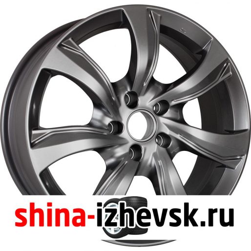 Колесный диск КиК Либерти 7xR17 4×100 ET35 DIA67.1 темно-серый в Ижевске